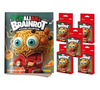 Skifidol Italian Brainrot Sticker Collection Super Starter Pack [Album + 25 Bustine]