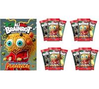 Skifidol Italian Brainrot Trading Card Game, Album Vuoto con 12 Bustine, Universo Psichedelico, Edizione Speciale