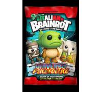 Skifidol Italian Brainrot Trading Card Game Pack with 1 3D Cuties Collectible Keychain Figure & 1 Promo Card Series A Psychedeli