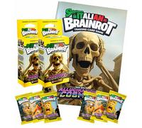 Skifidol Italian Brainrot Trading Card Game, Serie Beta, 2 Box da 3 Bustine (42 figurine) + Album Raccoglitore, Allucinazione Cosmica