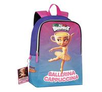 SKIFIDOL ITALIAN BRAINROT - Zaino Tempo Libero Ufficiale Skifidol Italian Brainrot, con Retro e Spallacci Imbottiti e Regolabili, Interno Foderato con Tasca Zip, Card Portachiavi Inclusa, 29x38hx11 cm