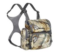 skiguard Bino Harness con custodia telemetro e parapioggia, leggero binocolo imbracatura pettorale, imbracatura binocolo petto pack