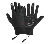 Skiing Gloves - 2-Fingerless Hand Warmers Gloves | Warm Biking Hand Wear, Winter Hands Warming Mittens, Anti-Slip Running Glove for Men, Waterproof Work Glove for Outdoor Sports Enthusiasts Activities