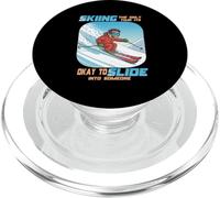Skiing the only time it is okay to slide into someone PopSockets PopGrip per MagSafe