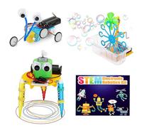 SKIKHN Esperimenti Scientifici per Bambini, 3 Sets Educativi Esperimenti Scienza, Giocattoli Educativi Stem Project, Stem Esperimenti Scientifici per Bambini di Compleanno per Ragazzi e Ragazze