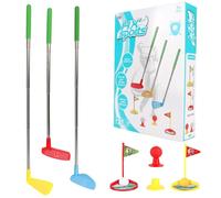 SKIKHN Set da Golf per Bambini,12Pcs Mini Golf,Mini Golfes Giocattolo con Albero da Golfs Retrattile,Battle Golfs,Giocattoli Sportivi Indoor Outdoor,Regali per Ragazzi Ragazze