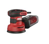 SKIL 7471AA - Smerigliatrice orbitale da 125 mm (300 W, sistema di bilanciamento VRS, funzionamento con una sola mano, funzione di controllo della velocità, sistema di raccolta della polvere "X-Flow