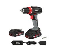 Skil F0152842AC 2842AC - Trapano avvitatore con 2 batterie + caricabatterie, 18 V, multicolore