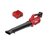 SKIL PWR CORE 20 BL4714B-10 - Soffiatore manuale senza spazzole a velocità variabile, 20 V, 400 CFM, include batteria da 4,0 Ah e caricabatterie