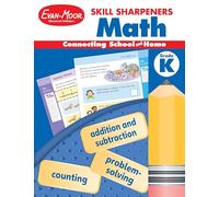 Skill Sharpeners: Math, Kindergarten Workbook (Tascabile) Skill Sharpeners: Math