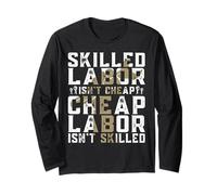 Skilled Labor Isn't Cheap for a Union Worker Maglia a Manica