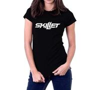 Skillet Band Logo Comatose Awake Alternative Women's Fashion Tops T-Shirt