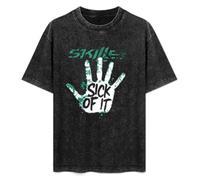 Skillet Band Mens T-Shirt Unisex Graphic Black Tee Shirt XL