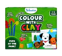 Skillmatics Art & Craft Kit - Colora con argilla, No Mess Art, crea una tela di argilla di cuccioli al parco, regali per età 5, 6, 7, 8, 9, 10, 11, 12