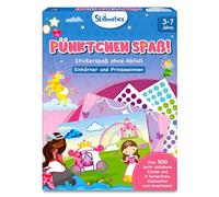Skillmatics - Attività artigianale: divertimento a pois | Stickerart senza pulizia, regali per bambini da 3 a 7 | Completa 8 immagini piene di principesse e unicorni