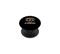 Skills Teamwork Quote Communication Is My Superpower PopSockets PopGrip Adesivo