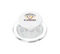 Skills Teamwork Quote Communication Is My Superpower PopSockets PopGrip per MagSafe