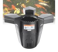 Skimmer a Stagno Galleggiante con Pompa, aspirazione Skimmer Galleggiante, Superficie dell'Acqua efficiente e Pulizia di aspirazione, Skimmer Galleggiante con pompaggio con Cavo di Alimentazione 43w