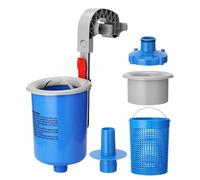 Skimmer Automatico Da Piscina - Pulizia Automatica Per Uso Intensivo - Kit Skimmer Da Piscina Interrata Con Cestello - Parti Di Ricambio Pulitore A Parete Esterno Giardino Casa Hotel Appartamento Esta
