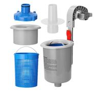 Skimmer Automatico Della Piscina | Pulizia Automatica E Robusta | Auto Escavatore Piscina Sepolta,Parti Di Ricambio per Pulitore Murale, Esterno, Giardino, Cortile, Terrazza,