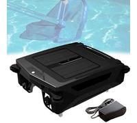 Skimmer automatico senza fili per piscina con energia solare, doppia ricarica, 2 velocità, navigazione intelligente per una pulizia efficiente della piscina