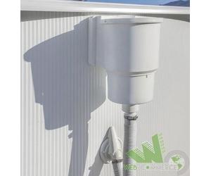 SKIMMER DA PARETE PULIZIA ACQUA PISCINE FUORITERRA GRE AR100 + BOCCHETTA MANDATA