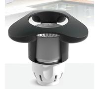 Skimmer galleggiante da 220 V, detergente multifunzionale per superfici per laghetti e piscine, efficace design di aspirazione per una facile rimozione dei detriti