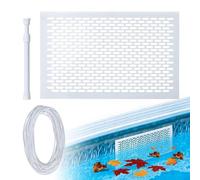 Skimmer Guard - Pool Skimmer Screen Guard Cover,Anti Rust Debris Catcher Leaf Protection for Home Gymnasium