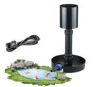 Skimmer per laghetti, membrana telescopica per la rimozione dell'olio, collettore di foglie regolabile in altezza e filtrazione superficiale per laghetti di pesci, stagni di koi, laghi