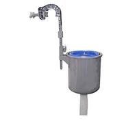 Skimmer per piscina, Skimmer di pulizia a parete, detriti galleggianti dal sistema di filtrazione della piscina di aspirazione fuori terra, detergente per detriti per piscina