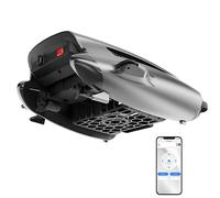 Skimmer robotizzato per Piscine e Spa, Robot ad energia Solare con Doppia Ricarica, Percorso Automatico ed evitamento degli Ostacoli, capacità di 4,1 Litri, Telecomando App per Tutti i Tipi