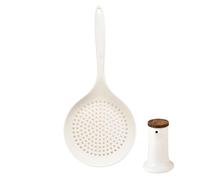 Skimmer Spoon Strainer, Scoop Colander, Pasta Strainer Long Handle, Cooking Skimmers, Food Strainers for Kitchen, Strainer Scoop Colander 14.25x6.38 inches for Kitchen Cooking Baking