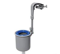 Skimmer SUPERFICIE per piscina, 1 confezione da 1 pezzo per skimmer a parete per la pulizia della piscina, testa regolabile rimuove foglie e detriti, struttura in plastica per la manutenzione del