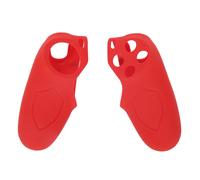 Skin antiscivolo per controller PS5 Edge, cover in morbido silicone compatibile con dock, con frontalino e impugnature per i levette analogiche, di