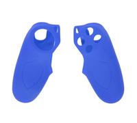 Skin antiscivolo per controller PS5 Edge, cover in morbido silicone compatibile con dock, con frontalino e impugnature per i levette analogiche, di
