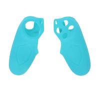 Skin antiscivolo per controller PS5 Edge, cover in morbido silicone compatibile con dock, con frontalino e impugnature per i pollici, protezione