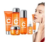 Skin Care Set, Hydrating Moisturizing Skin Care for Women, Nourishing White Cream, Repairing Water Emulsion, Gentle Skin-Friendly Formula for Deep Hydration, 13.27x9.33x1.89 inches
