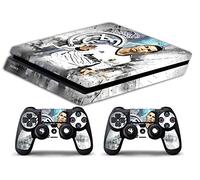 Skin Compatibile per Ps4 SLIM - limited edition DECAL COVER ADESIVA Slim BUNDLE (Cristiano Ronaldo)