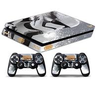 Skin Compatibile per Ps4 SLIM - limited edition DECAL COVER ADESIVA Slim BUNDLE (Star Wars)