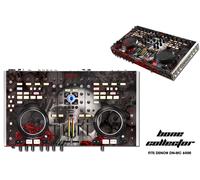 Skin Decal Wrap Denon DN MC 6000 DJ Controller Interfaccia Pro Audio BONES NERA
