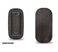 Skin Decal Wrap Per Apple Magic Mouse 1 Smart Mouse Graphic Protector DARKWOOD
