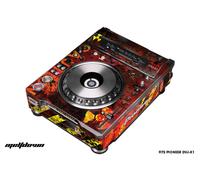 Skin Decal Wrap Per Pioneer DVJX1 DJ Mixer CD Pro Audio DVJ X1 Parte MELTDOWN
