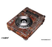 Skin Decal Wrap Per Pioneer DVJX1 DJ Mixer CD Pro Audio DVJ X1 Parte RUSTED
