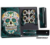 Skin Designer Per XBOX ONE 1 Console Di Gioco +2 Adesivi Per Controller SKULLY