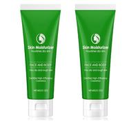 Skin Food Burro leggero per il viso e il corpo per la pelle molto secca, idratante intenso con glicerina, estratto di rosmarino e camomilla, crema nutritiva per le macchie aspre (2PCS)