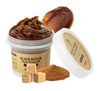 SKIN FOOD since 1957 Maschera di zucchero nero Wash Off 3.52 fl. oz.(100g) - Scrub allo zucchero nero - Scrub viso allo zucchero per idratare e nutrire la pelle - Scrub esfoliante allo zucchero