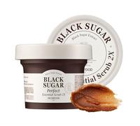 SKIN FOOD since 1957 Scrub Essenziale Perfetto allo zucchero nero 210g - Scrub massaggio esfoliante viso senza irritazione - Rimuove i punti neri e le cellule morte (7,4 fl.oz.)