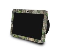 Skin glitter lucida compatibile con Amazon Echo Show 8 (3a generazione 2023) - HTC Green - Copertina per decalcomanie avvolgenti per protezione in vi