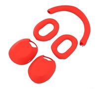 Skin in silicone non ingiallimento per Sony WH-1000XM5 progettata per durare e integrità dopo un uso prolungato (rosso)