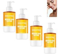Skin Lifting Oil - Hydrating Body & Face with Niacinamide, Improve Skin Texture & Elasticity, Moisturization for Smoother, Firmer-Looking,Quick-Absorbing (4PCS)